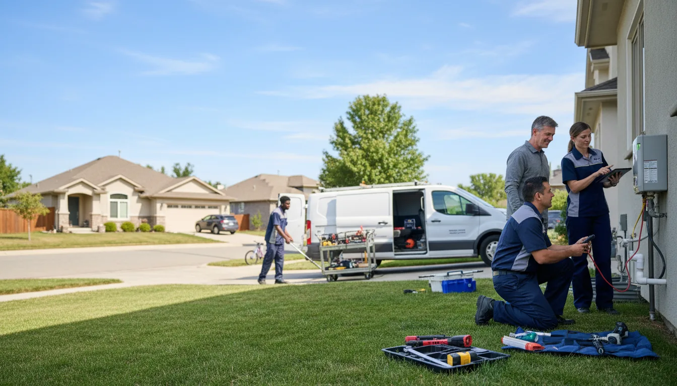 Tankless water heater service in Galena, IL